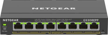 Netgear Plus GS308EPP - Switch - Smart - 8 x 10/100/1000 (PoE+) von LumaTech