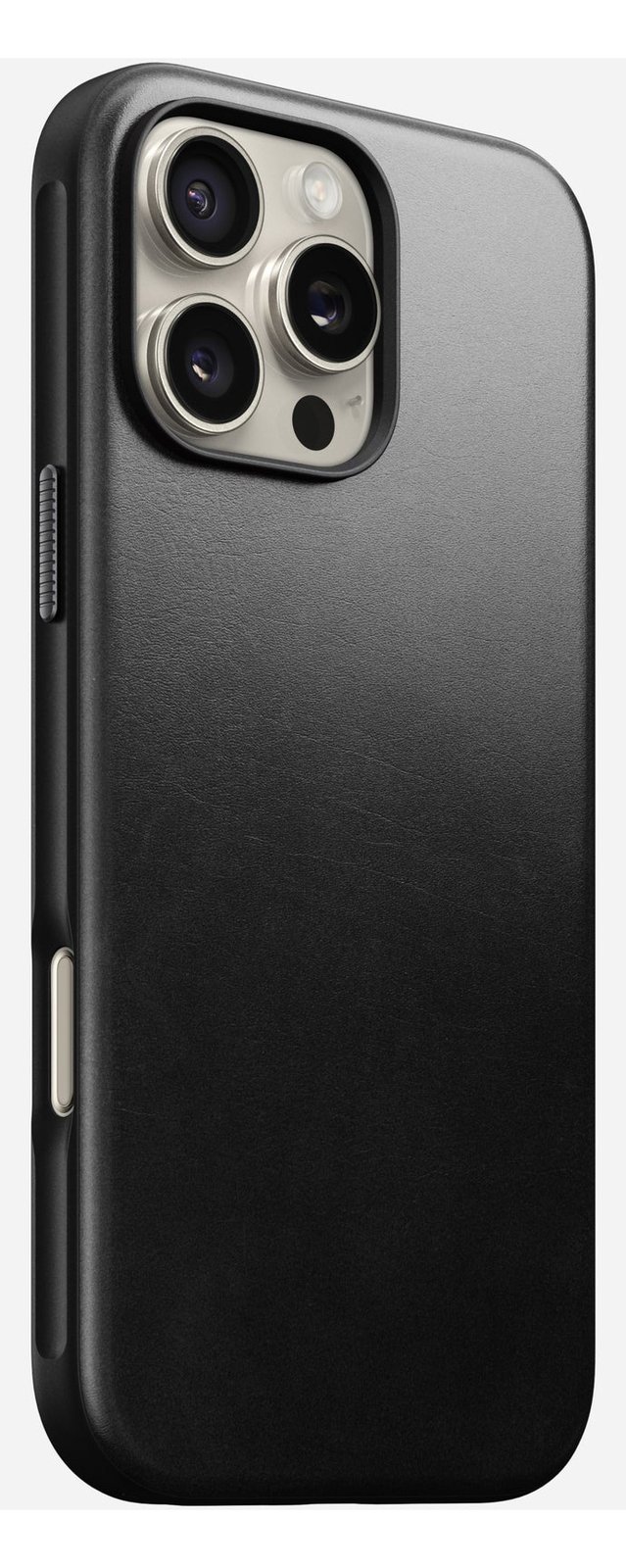 Nomad Modern Leather Case iPhone 16 Pro Max Black Horween
