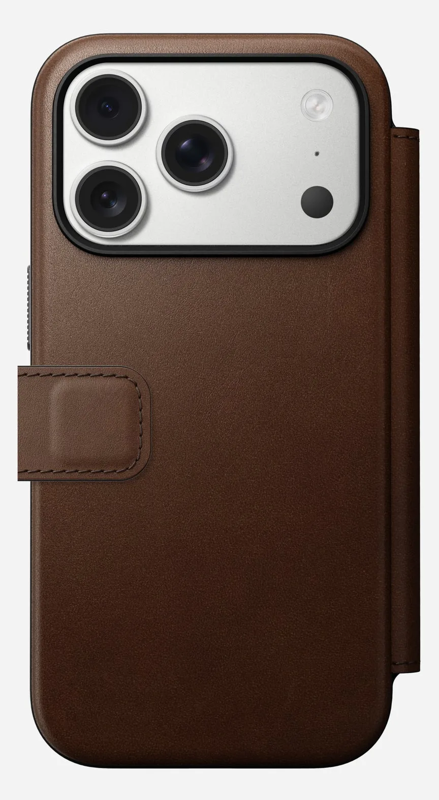 Nomad Modern Leather Folio iPhone 17 Pro Brown, Ansicht 4