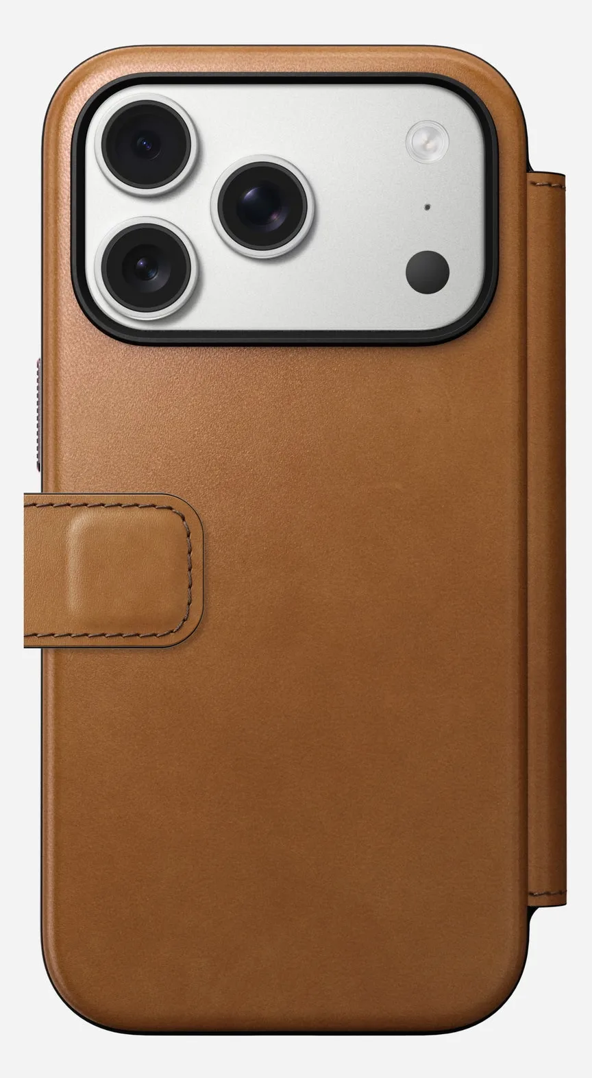 Nomad Modern Leather Folio iPhone 17 Pro English Tan, Ansicht 4