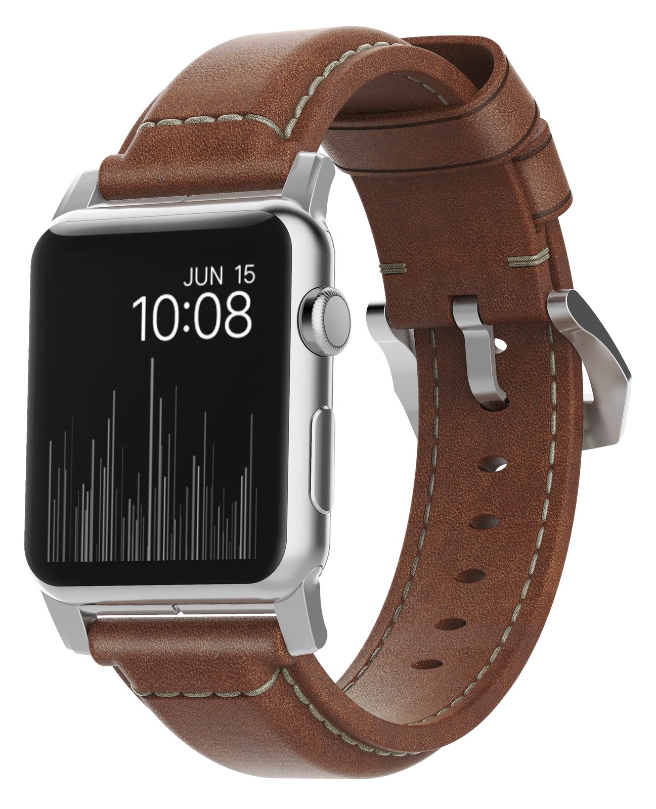 Nomad NM1A4RST00 - Band - Smartwatch - Braun - Apple - Apple Watch Sport - Apple Watch - Apple Watch Edition - Leder