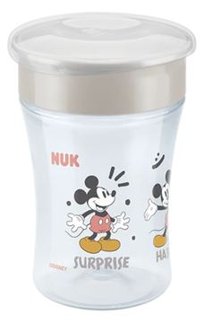 NUK Disney Mickey Mouse Magic Cup 230ml - Einzelbild - 0,23 l - Grau - Polypropylen - Tasse - Erfrischende Getränke