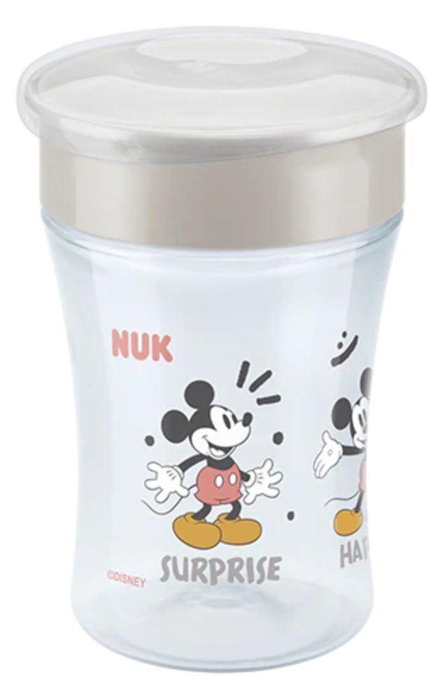NUK Disney Mickey Mouse Magic Cup 230ml - Einzelbild - 0,23 l - Grau - Polypropylen - Tasse - Erfrischende Getränke