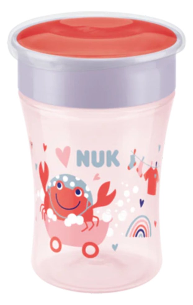 NUK Magic Cup 230ml - Einzelbild - 0,23 l - Rot - Polypropylen - Tasse - Erfrischende Getränke