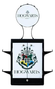 Numskull Games 5056280422495 - Harry Potter Hogwarts Diskettenhalter für Spiele, Xbox, Schwarz, Weiß, Matt von LumaTech