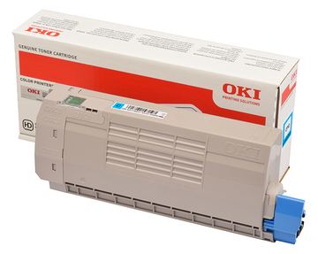 OKI Cyan - Original - Tonerpatrone - für C712n von LumaTech