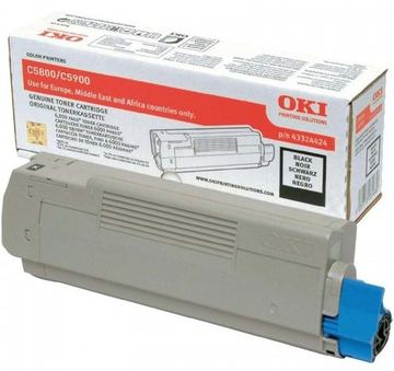 OKI Schwarz - Original - Tonerpatrone - für C5550 MFP von LumaTech