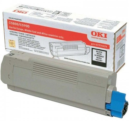 OKI Schwarz - Original - Tonerpatrone - für C5550 MFP