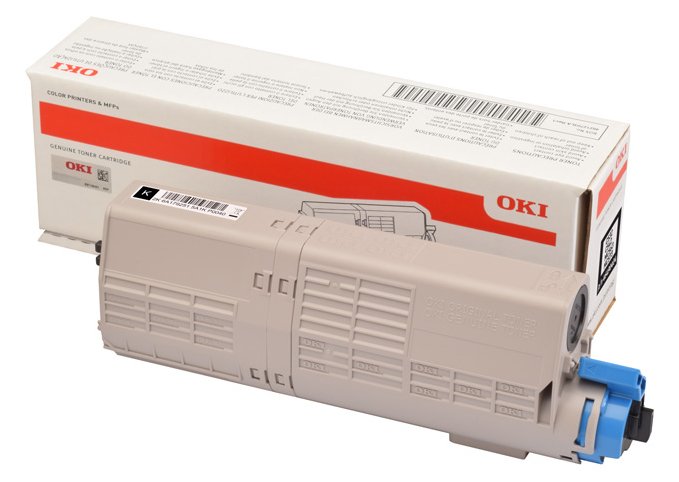 OKI Schwarz - Original - Tonerpatrone - für OKI MC563dn, MC563dnw
