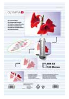 Olympia 125 Mikron - A3 (297 x 420 mm) 25 Stck.