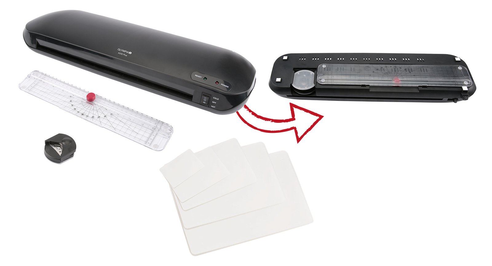 Olympia 4 in 1 Set with Laminator A 330 Plus