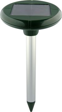 Olympia 40049 - Ultraschall - Erdtiere - Grün - Silber - 400 - 1000 Hz - 650 m² - Akku - Solar von LumaTech