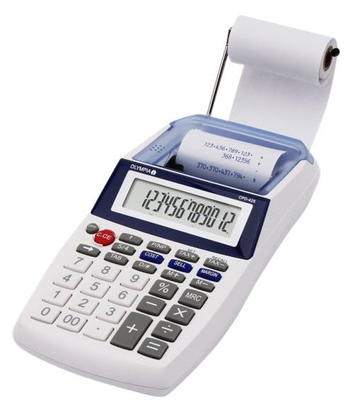 Olympia CPD 425 - Druckrechner - LCD - 12 Stellen