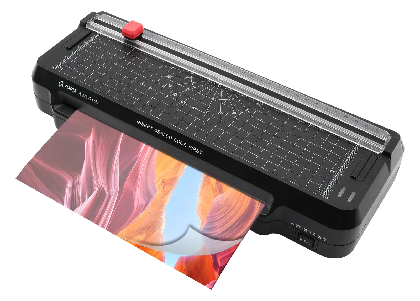 Olympia Laminator mit Papierschneider A245 Combo, Ansicht 2