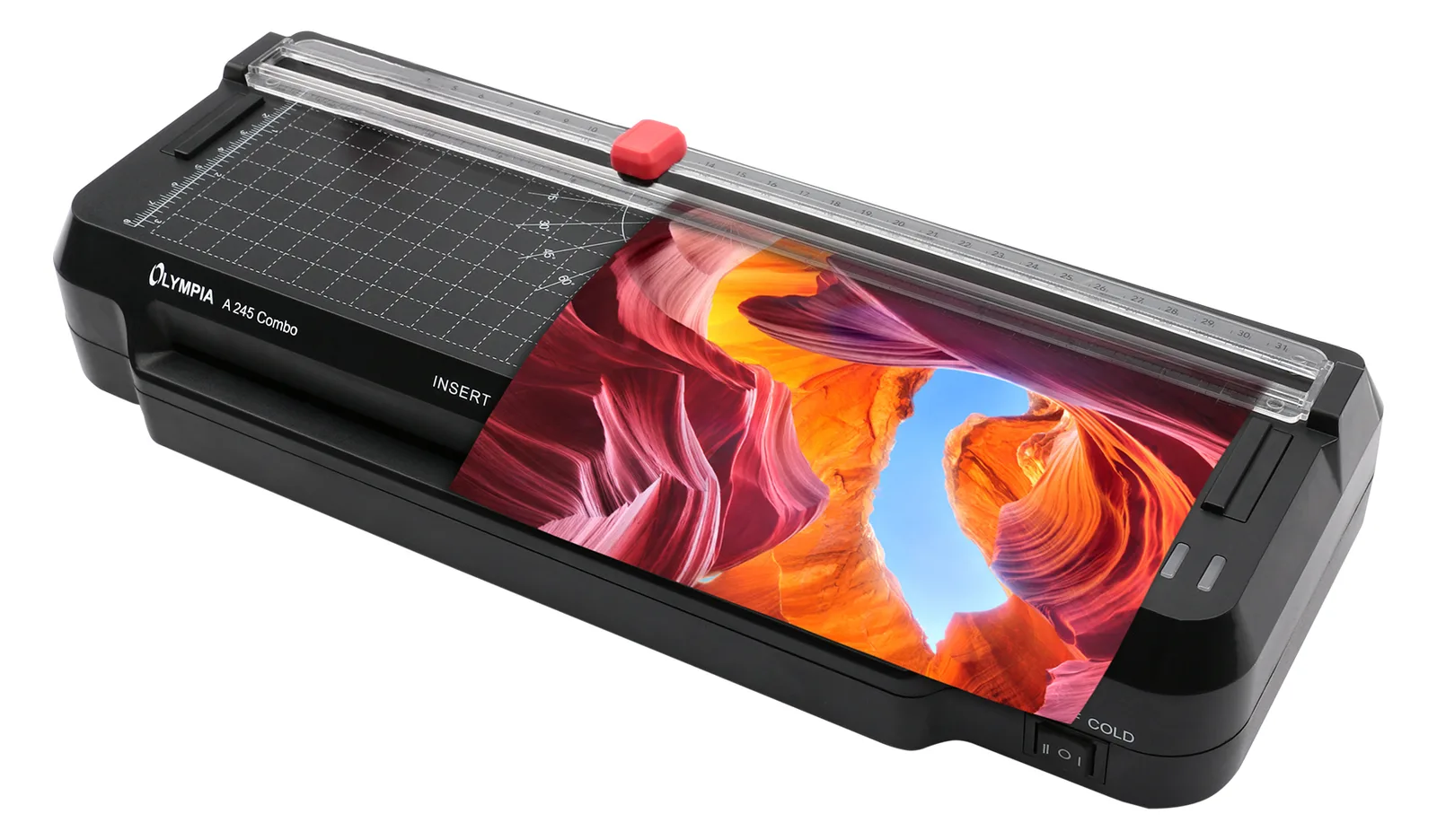 Olympia Laminator mit Papierschneider A245 Combo, Ansicht 4