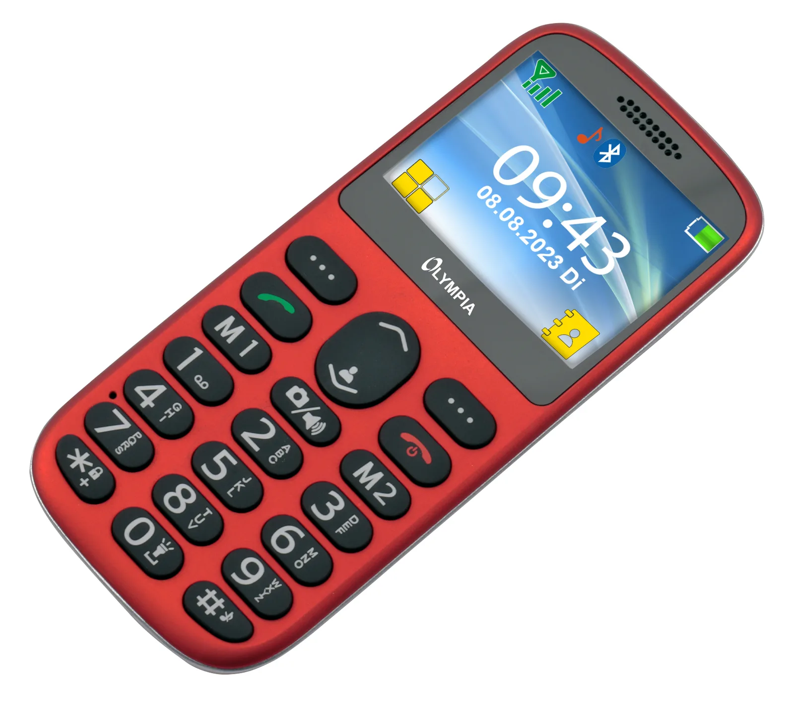 Olympia Mobiltelefon Sun rot, Ansicht 2