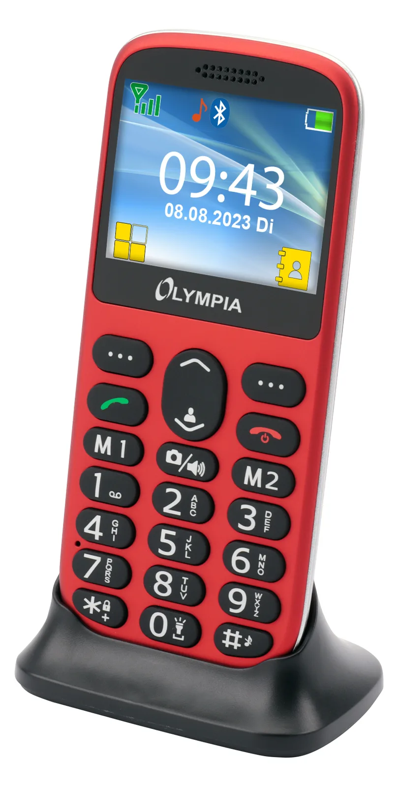 Olympia Mobiltelefon Sun rot, Ansicht 3