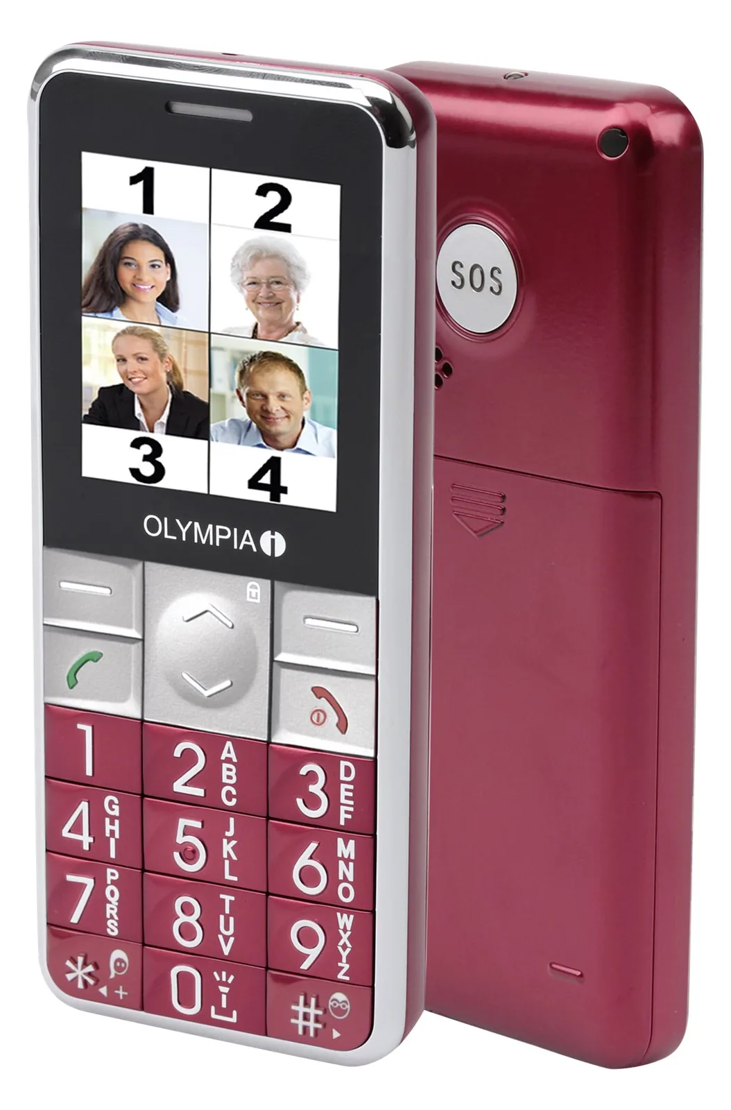 Olympia Viva Plus - Feature Phone - Dual-SIM, Ansicht 3