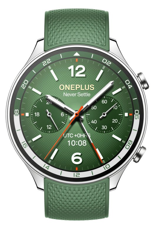 OnePlus Watch 2R - 46 mm - intelligente Uhr mit Riemen - Handgelenkgröße: 140-210 mm - Anzeige 1.43