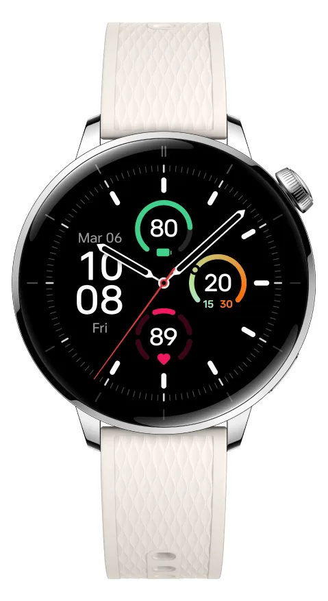 OnePlus Watch 3 - - Silver 5491100422, Ansicht 4