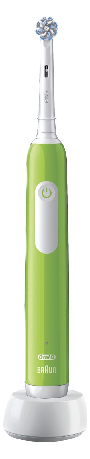 Oral-B Junior 8006540743027 - Kinder - Rotierende Zahnbürste - Tägliche Pflege - Sensibel - für weiße Zähne - Grün von LumaTech