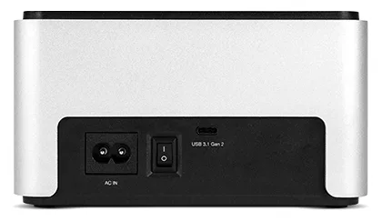 OWC OWCTCDRVDCK - HDD - SSD - Serial ATA III - 2.5,3.5 - USB 3.2 Gen 2 (3.1 Gen 2) Type-C - Schwarz - Silber, Ansicht 2