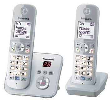 Panasonic KX-TG6822 - Schnurlostelefon - Anrufbeantworter mit Rufnummernanzeige von LumaTech