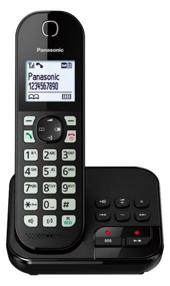 Panasonic KX-TGC460GB - Schnurlostelefon - Anrufbeantworter mit Rufnummernanzeige