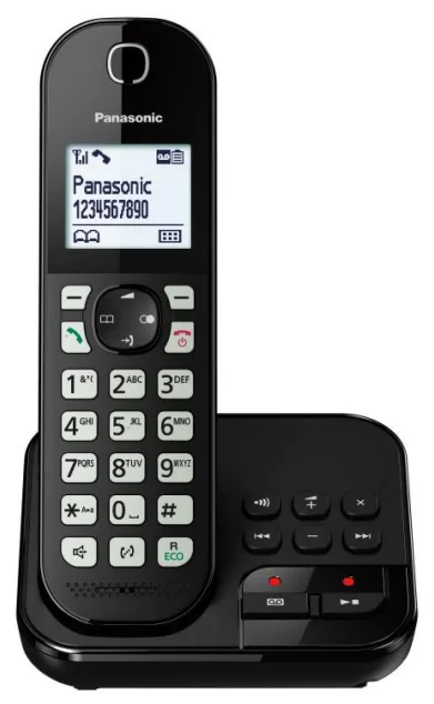 Panasonic KX-TGC460GB - Schnurlostelefon - Anrufbeantworter mit Rufnummernanzeige, Ansicht 2