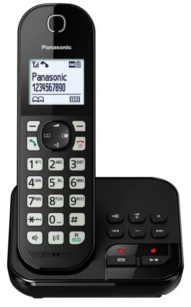 Panasonic KX-TGC462GB - Schnurlostelefon - Anrufbeantworter mit Rufnummernanzeige, Ansicht 2