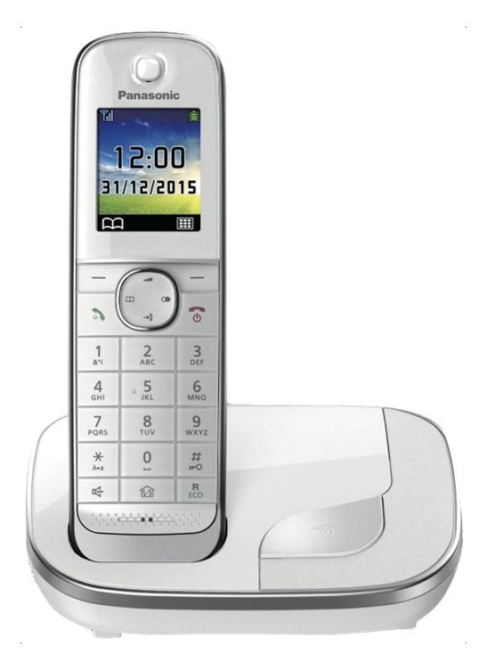 Panasonic KX-TGJ310GW - Schnurlostelefon mit Rufnummernanzeige