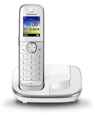 Panasonic KX-TGJ310GW - Schnurlostelefon mit Rufnummernanzeige, Ansicht 2