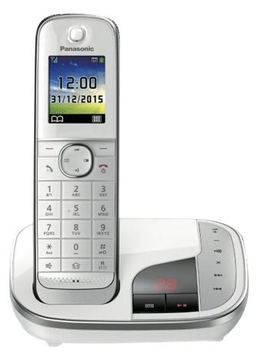 Panasonic KX-TGJ320GW - Schnurlostelefon - Anrufbeantworter mit Rufnummernanzeige von LumaTech