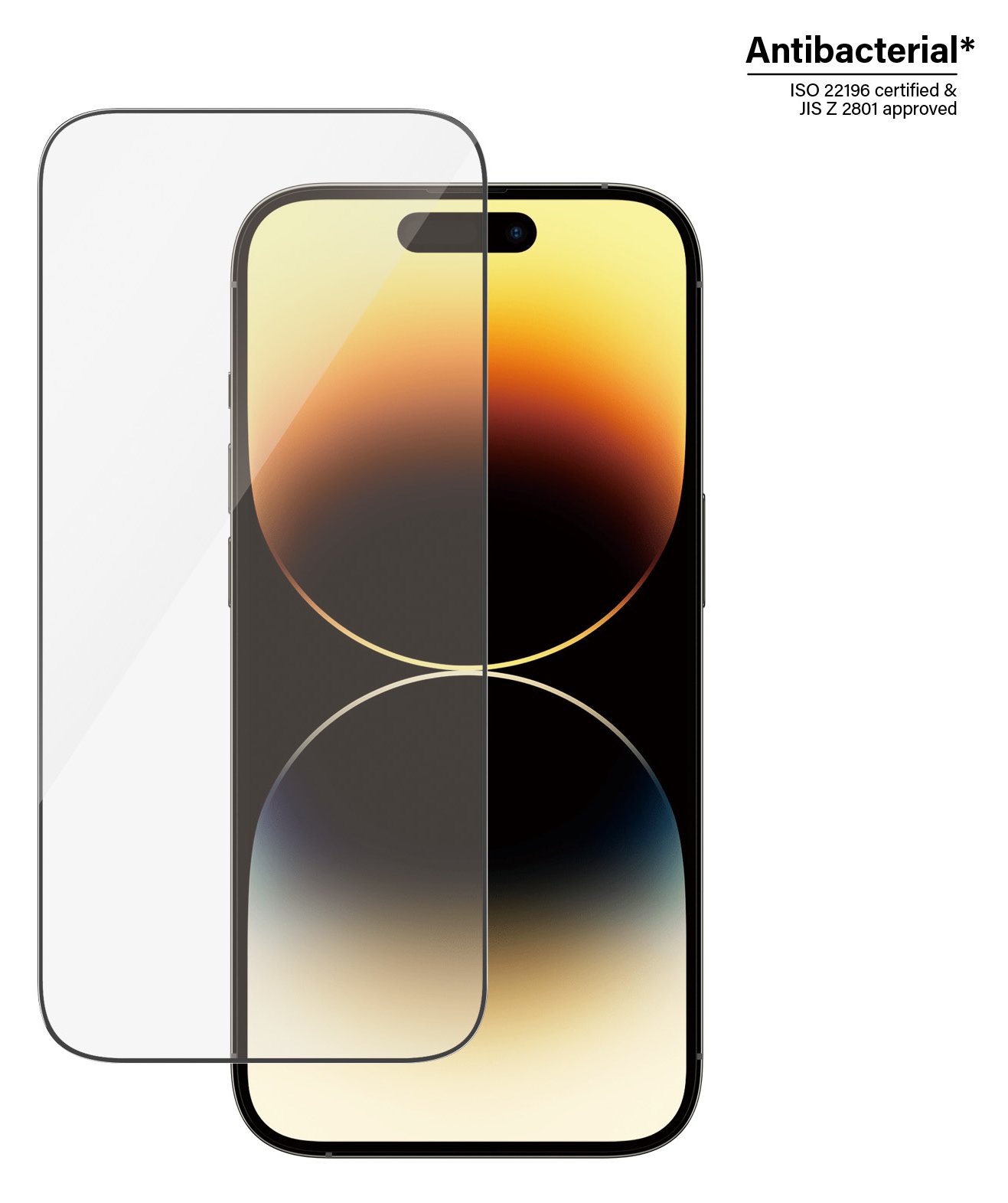 PanzerGlass Bildschirmschutz für Handy - ultra-wide fit