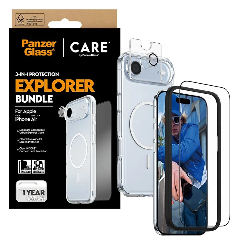 PanzerGlass CARE 3-in-1 Flagship Explorer Bundle iPhone Air, Ansicht 2