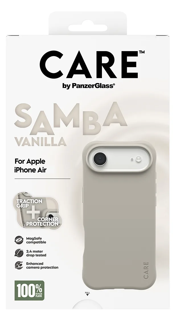 PanzerGlass CARE by Fashionable Case Samba Vanilla w. MagSafe iPhone - Apple - iPhone Air, Ansicht 3