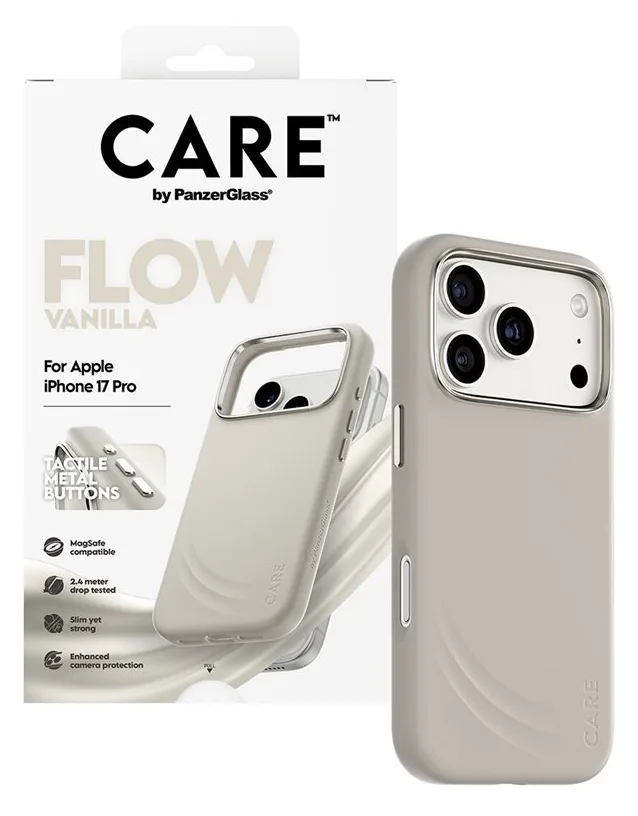 PanzerGlass CARE by PG FF Vanilla MagS iPhone 17 Pro, Ansicht 3