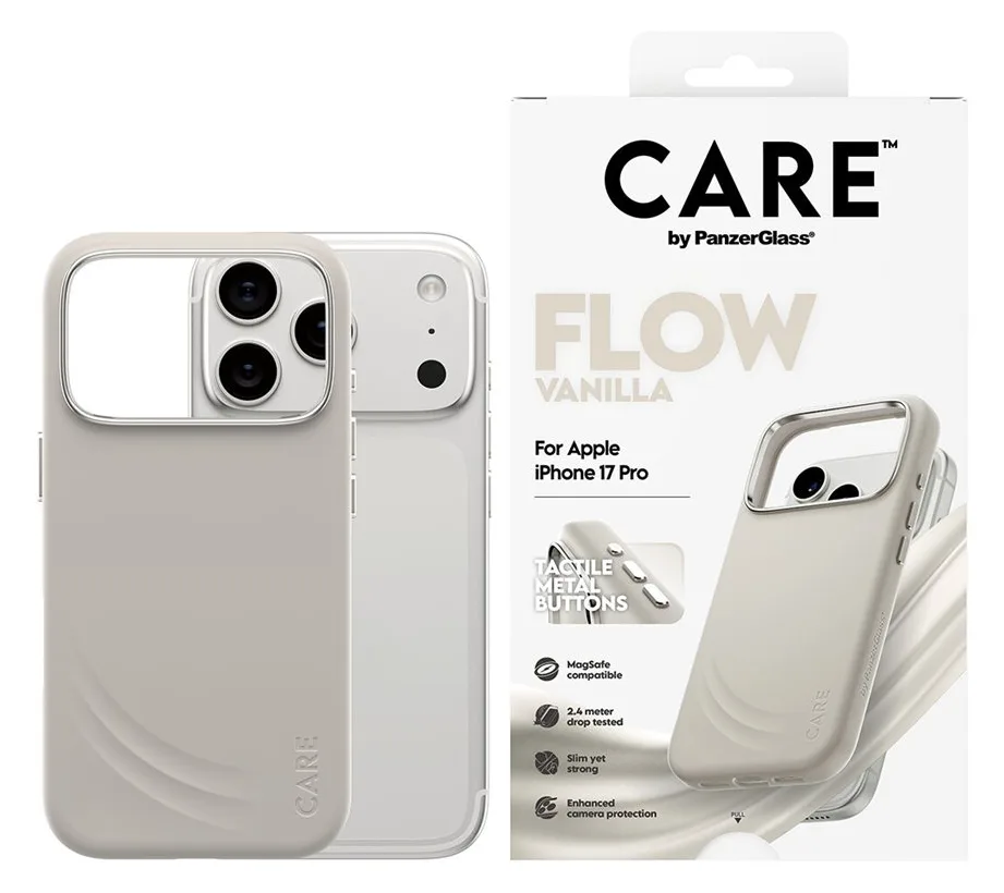 PanzerGlass CARE by PG FF Vanilla MagS iPhone 17 Pro, Ansicht 4