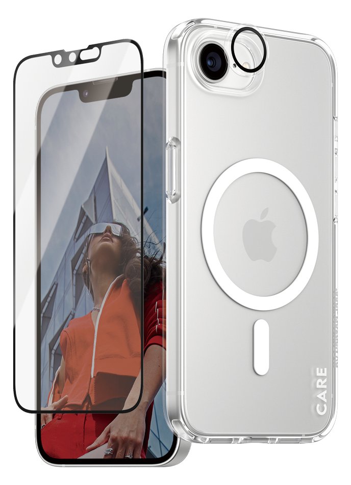 PanzerGlass CARE Flagship 3-in-1 Bundle iPhone 16e