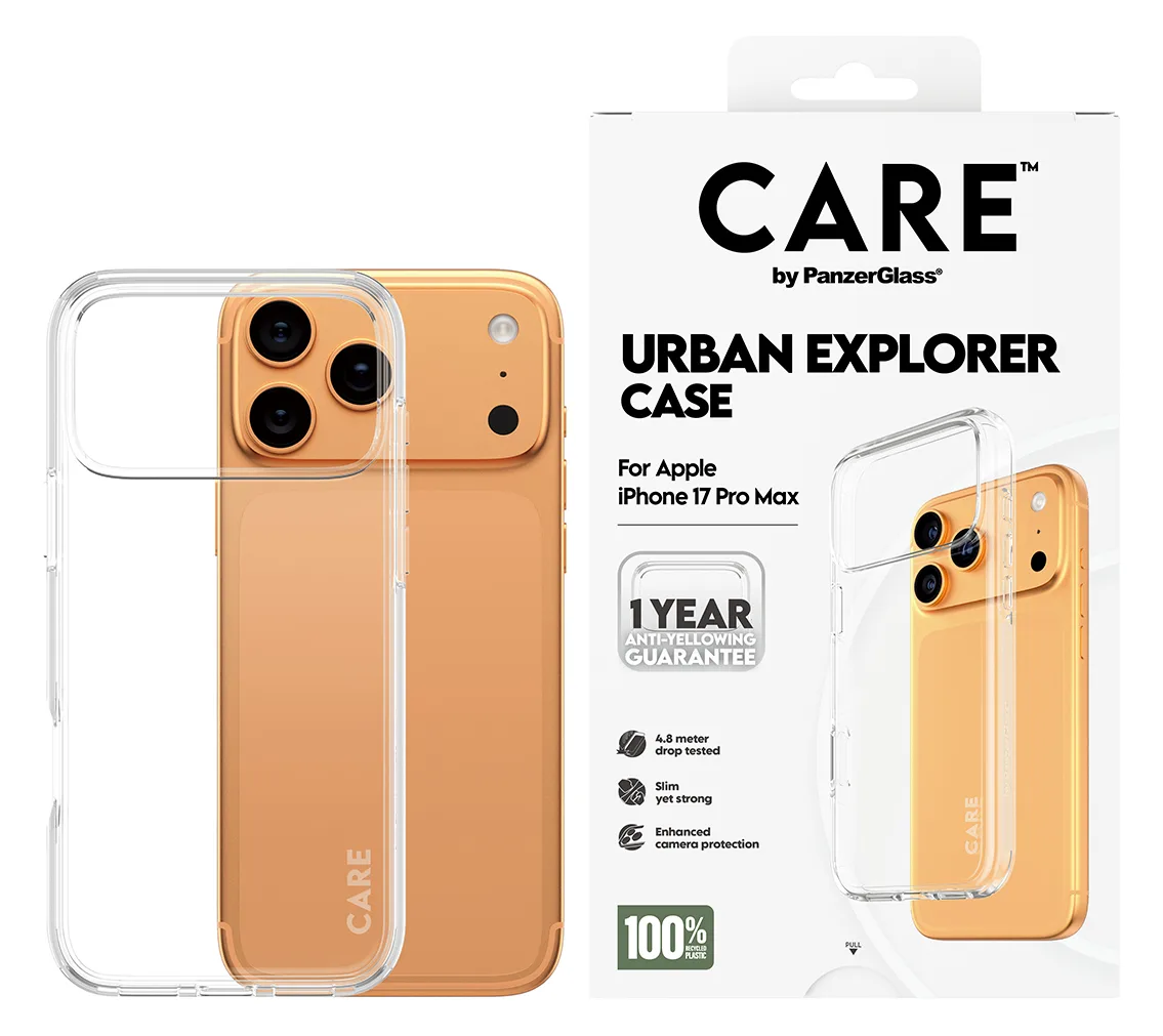 PanzerGlass CARE Flagship Case transp. Urban Expl. Clear Frame iPhone 17Pro Max, Ansicht 2