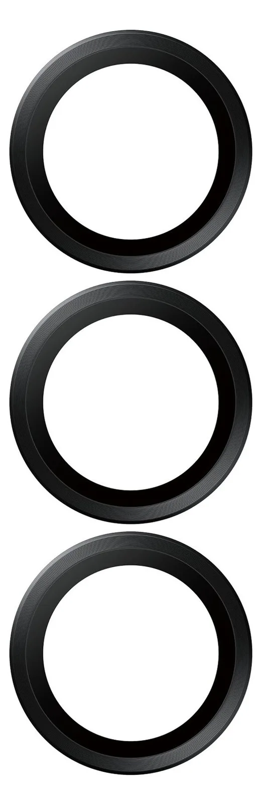 PanzerGlass Hoops - Objektivschutz für Handy - schwarz Gehärtetes Glas, Silikon 0,4 mm, Ansicht 4