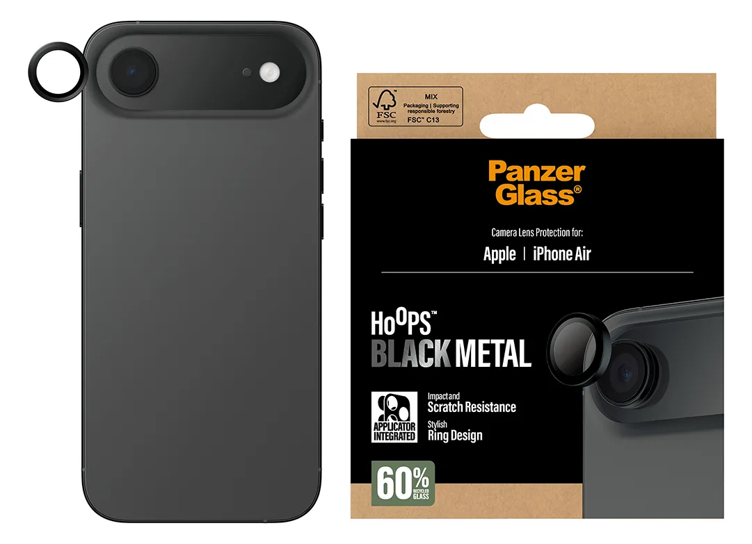PanzerGlass Hoops black iPhone Air, Ansicht 3