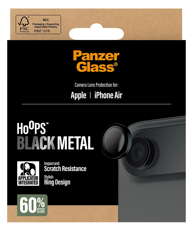 PanzerGlass Hoops black iPhone Air, Ansicht 4