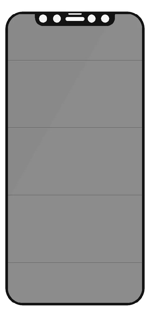 PanzerGlass Original - Bildschirmschutz für Handy - MicroFracture 142,65 x 67,43 mm, Ansicht 2