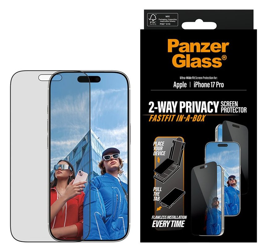 PanzerGlass Privacy - Bildschirmschutz für Handy