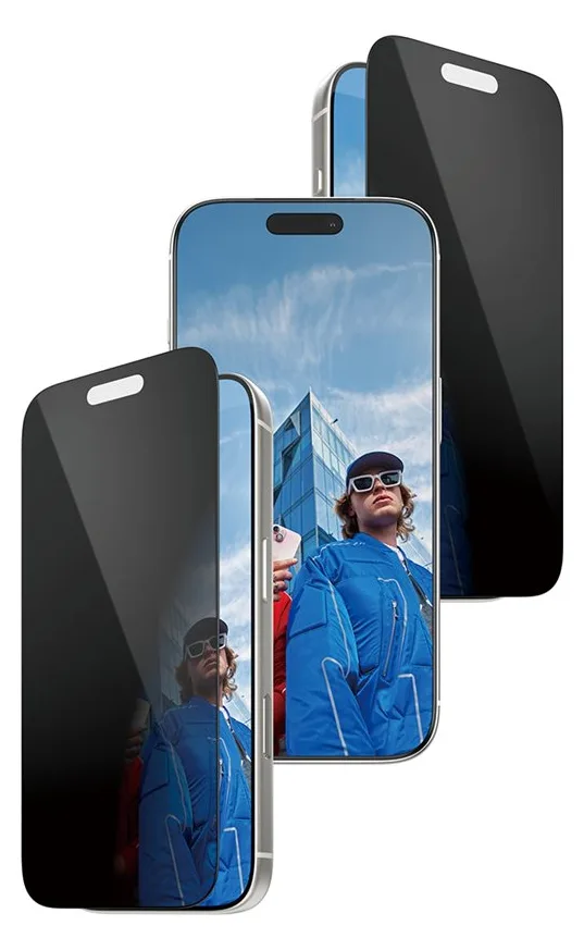 PanzerGlass Privacy - Bildschirmschutz für Handy - 145,75 x 67,64 mm, Ansicht 3