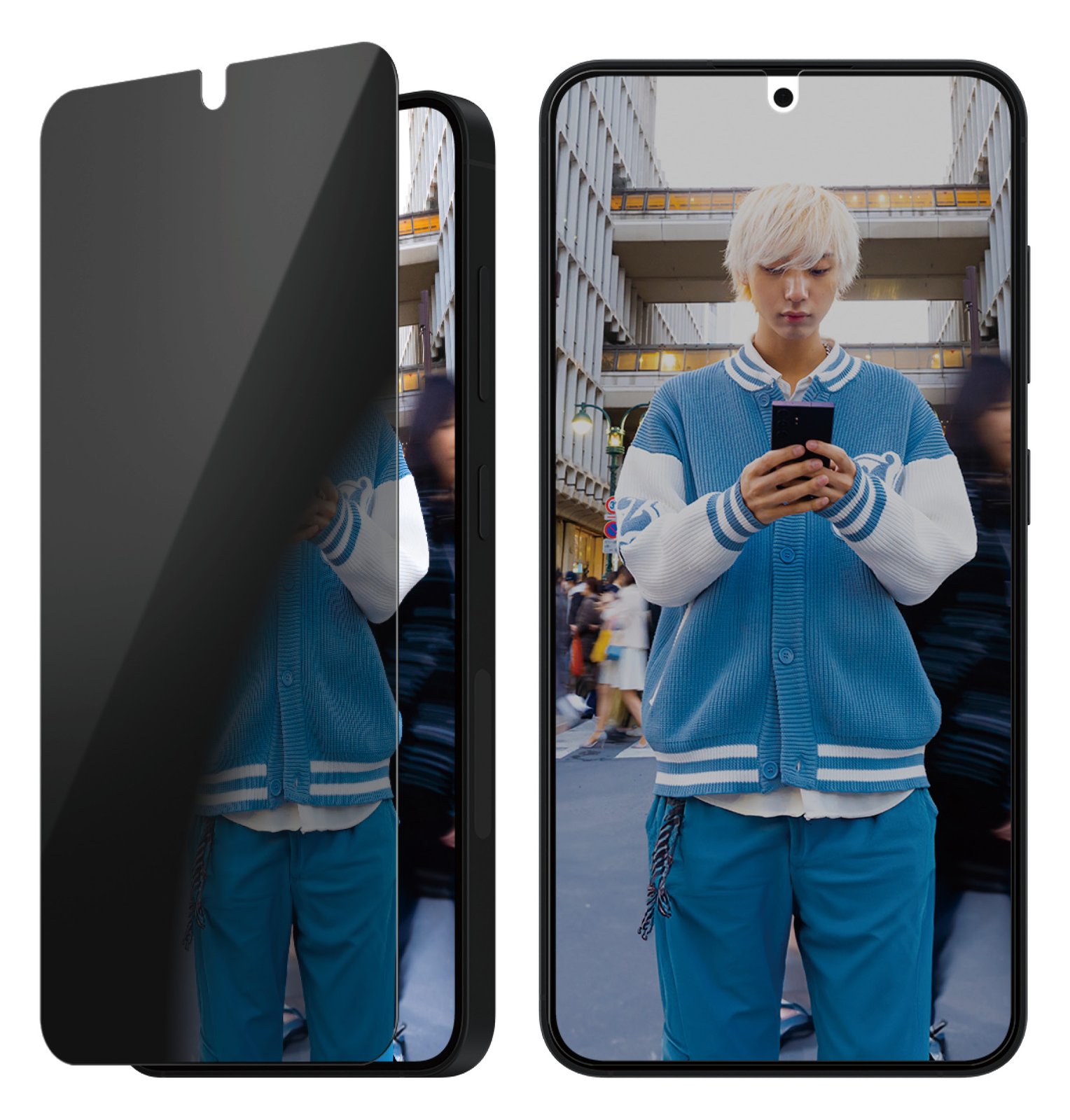 PanzerGlass Privacy - Bildschirmschutz für Samsung Galaxy S25