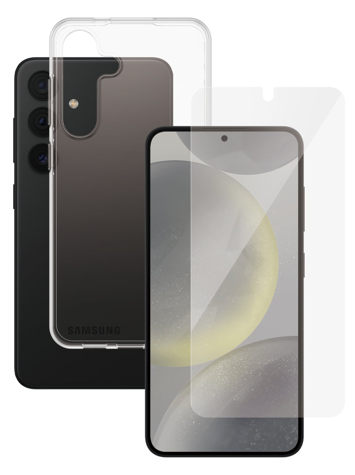 PanzerGlass SAFE. by PanzerGlass - 2-in-1 Schutzpacket - hintere Abdeckung für Mobiltelefon - TPU