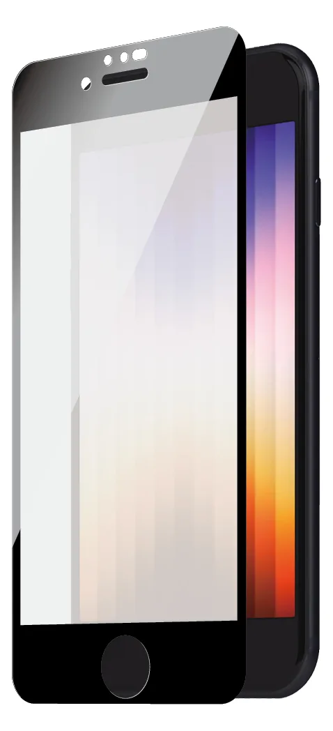 PanzerGlass SAFE. by PanzerGlass - Bildschirmschutz für Handy - Glas - Rahmenfarbe schwarz - für Apple iPhone 6, Ansicht 2