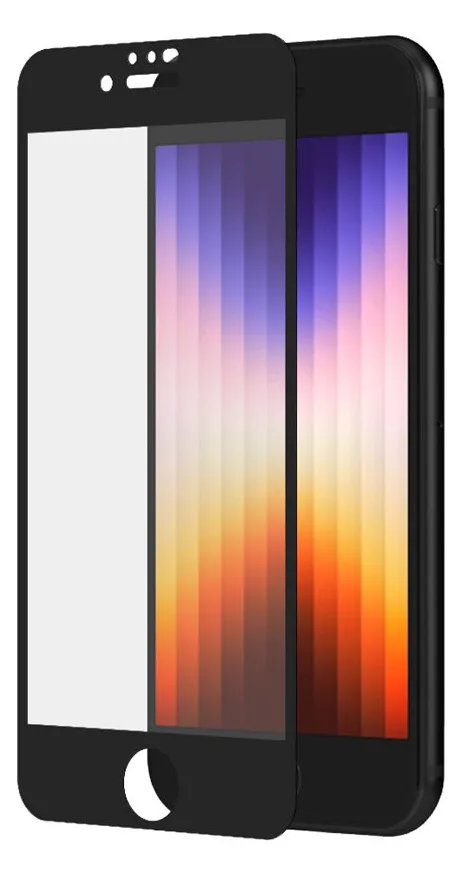 PanzerGlass SAFE. by PanzerGlass - Bildschirmschutz für Handy - Glas - Rahmenfarbe schwarz - für Apple iPhone 6, Ansicht 5